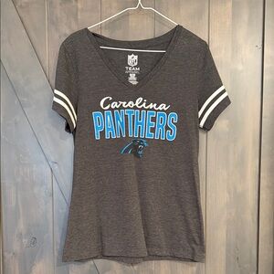 NFL Team Apparel Dark Gray Women's T-Shirt size medium short sleeve